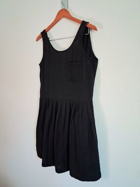 Steven Alan Linen Mini Dress with Pocket